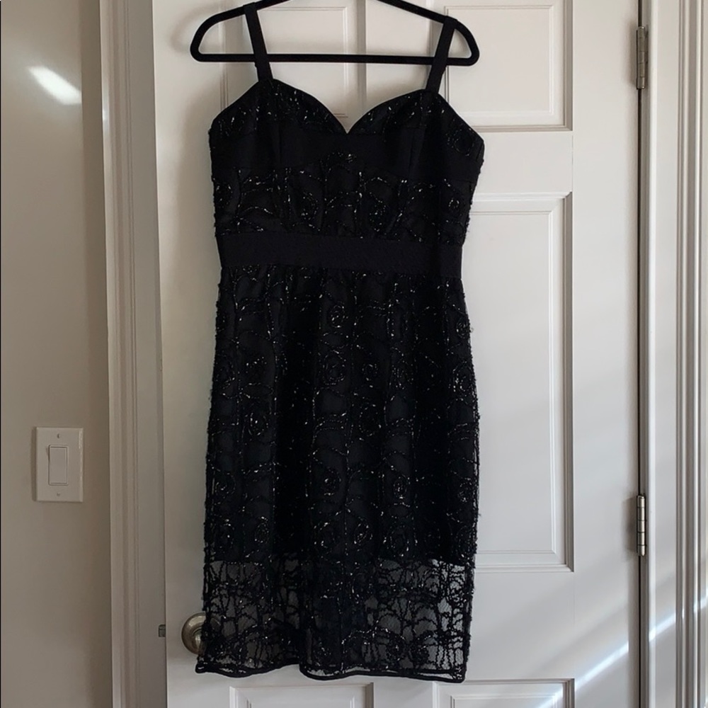 Milly black cocktail dress